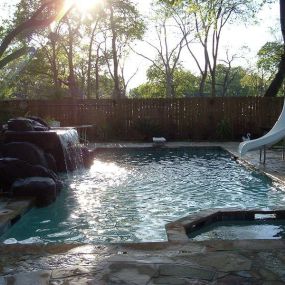 “I love my new pool!! Precision Pools and Spas were amazing … construction crews were always there early, performing the work on schedule and leaving the property clear of any construction debris. I would definitely recommend Precision Pool and Spa to anyone who dreams about a pool.” Thanks, Vera Ilyina! It was our pleasure.