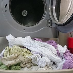 Praní prádla.