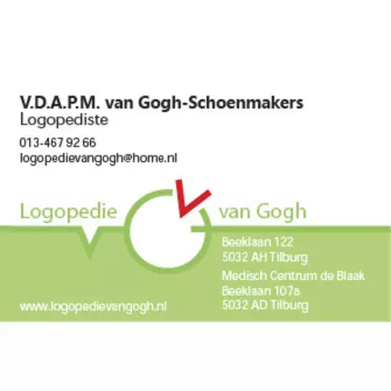 Logo from Gogh-Schoenmakers Logopedie V D A P M van