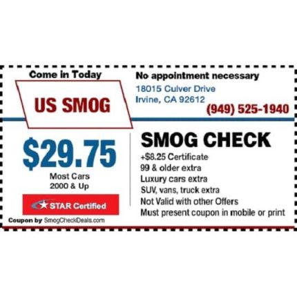 Logo fra US Smog Check