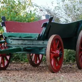 authentieke boerenwagen