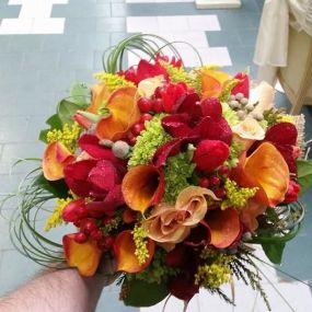 Fall Wedding Bouquet Manhattan Bride Magazine