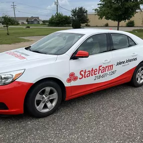 Honk if you see our car driving around!