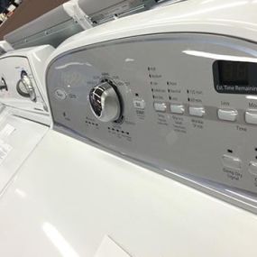 Great selection of new washers and dryers to choose from!