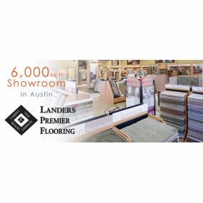 6,000 sq ft flooring showroom in Austin, Texas.