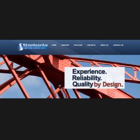 Web Design for Steelworks of the Carolinas.
