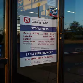 Tire Discounters on 301 Colemans Crossing Blvd in Marysville