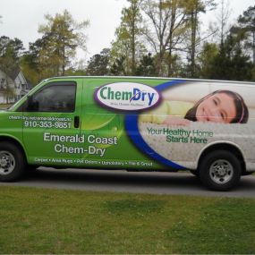 Emerald Coast Chem-Dry Van in Oslow County, North Carolina and Jones County, North Carolina
