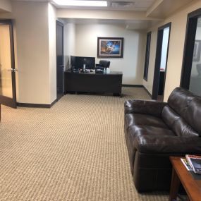 Utah divorce lawyer reception area