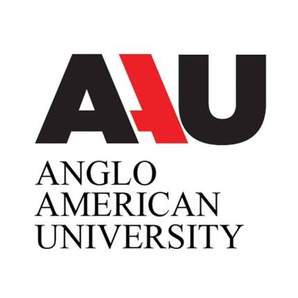 Logo from Anglo-American University in Prague