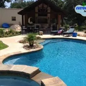 La Vernia & San Antonio's Top Choice For Custom, In Ground Swimming Pool Design & Installation!  Contact  Us Today For Details!