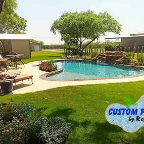 La Vernia & San Antonio's Top Choice For Custom, In Ground Swimming Pool Design & Installation!  Contact  Us Today For Details!