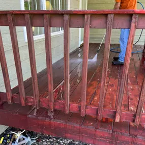 Deck cleaning restoration Sioux Falls SD