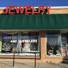 Crystal Coin and Jewelers Storefront