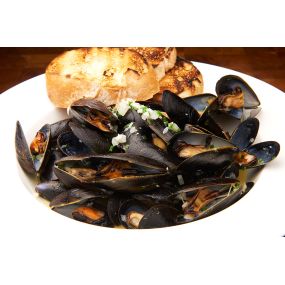 Steamed Mussels