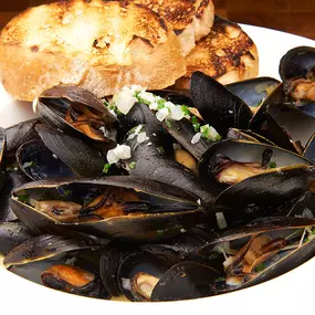 Steamed Mussels