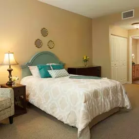 Cozy and comfortable living spaces designed with seniors in mind at The Willows of Ramsey Hill.