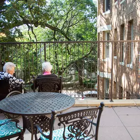 Enjoy the outdoors in a tranquil setting at The Willows of Ramsey Hill.