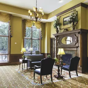 Elegant furnishings and modern conveniences at The Willows of Ramsey Hill.