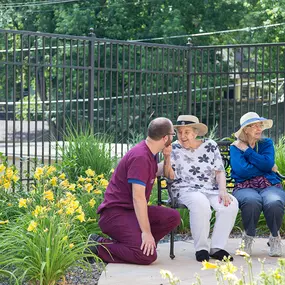 Breathtaking views and lush gardens at The Willows of Ramsey Hill.