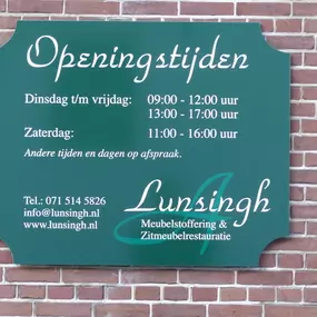 Openingstijden en gegevens