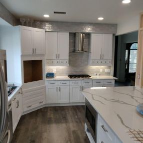 kitchen remodel, custom kitchen cabinet, marble countertops