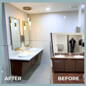 commercial bathroom remodel