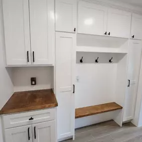 mudroom room custom cabinet remodel