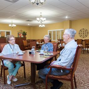 Maple Hill Senior Living, Maplewood, MN  No need to ever eat alone our large dining areas are perfect