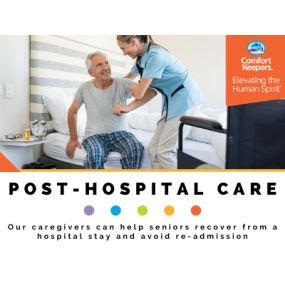 We provide senior care to elders who have recently been released from the hospital.