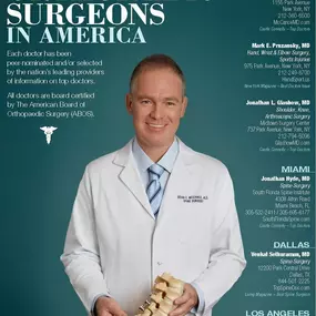 Dr. McCance - The Best Orthopedic Surgeons in America