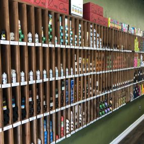 Over 300 e-liquids to choose from!