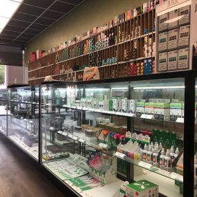 Visit our local vape shop for a great blend of e-liquid.