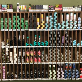 Over 300 e-liquids to choose from!