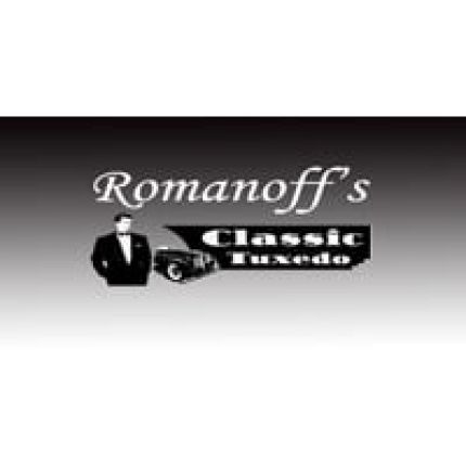 Logotyp från Romanoff's Classic Tuxedos