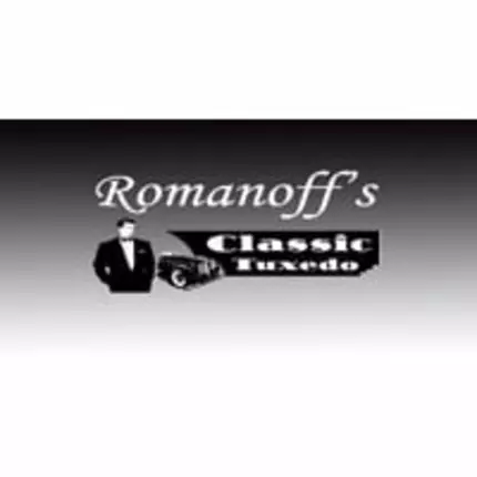 Logotipo de Romanoff's Classic Tuxedos