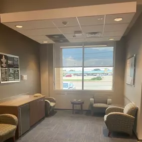 TDECU Garland Interior Waiting Area