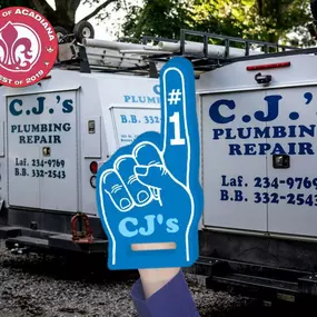 VOTED BEST PLUMBER IN ACADIANA!