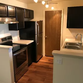 Gettysburg Square Apartment Kitchen