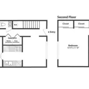 Gettysburg Square Townhome Floor Plan