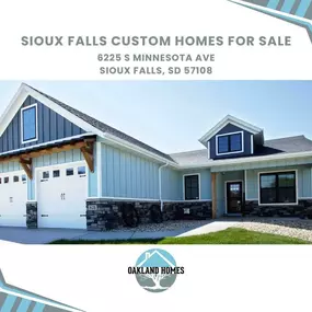 Sioux Falls custom homes for sale