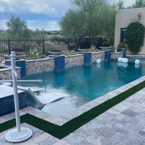 Peoria, AZ custom pool and spa builder