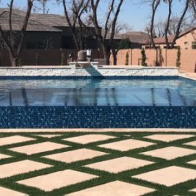 Pool patio and deck design