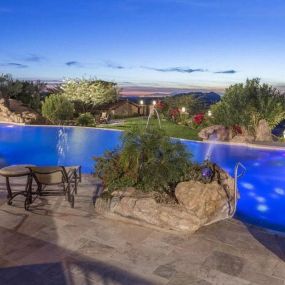 Custom Pools Showcased by Breathtaking Landscaping, Learn more: https://nolimitpools.com/2018/11/custom-pools-showcased-by-breathtaking-landscaping/