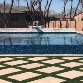 Pool patio and deck design