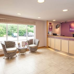 Premier Inn Bradford South hotel reception