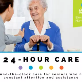 Seniors with special needs, chronic illnesses, or injuries can receive care and support around the clock, seven days a week.
