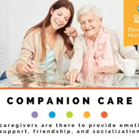 Comfort Keepers Home Care provides companionship and support with everyday activities to your elderly loved ones.