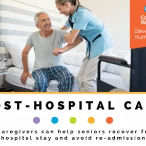 We provide elder care services to help elderly people who have recently been discharged from the hospital.