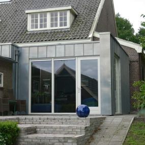 Aanbouw woning in Zevenhuizen